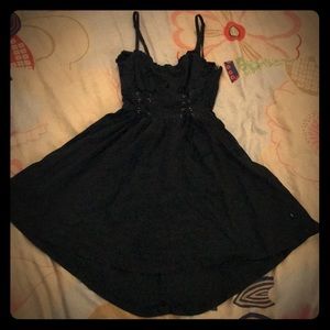 Royal Bones Black Corset Dress